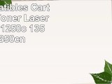 Pack de 5 TONER EXPERTE Compatibles Cartuchos de Tóner Láser para Dell 1250c 1350cn