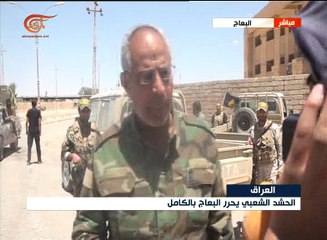 خلال 3 ساعات..الحشد الشعبي يحرر قضاء البعاج بالكامل ...