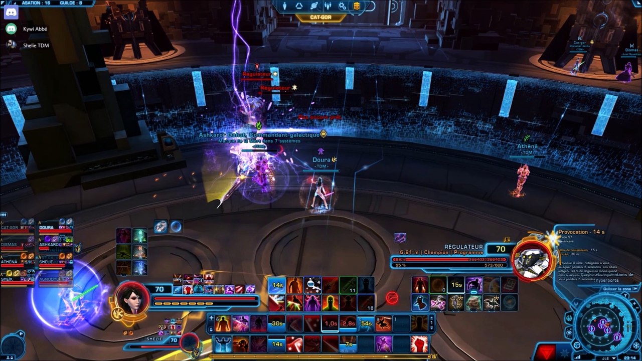 [SWTOR 5.2]  GUILDE TDM _ CAUCHEMAR VENU D'AILLEUR 8 HM _ OPERATEUR IX (TANK)