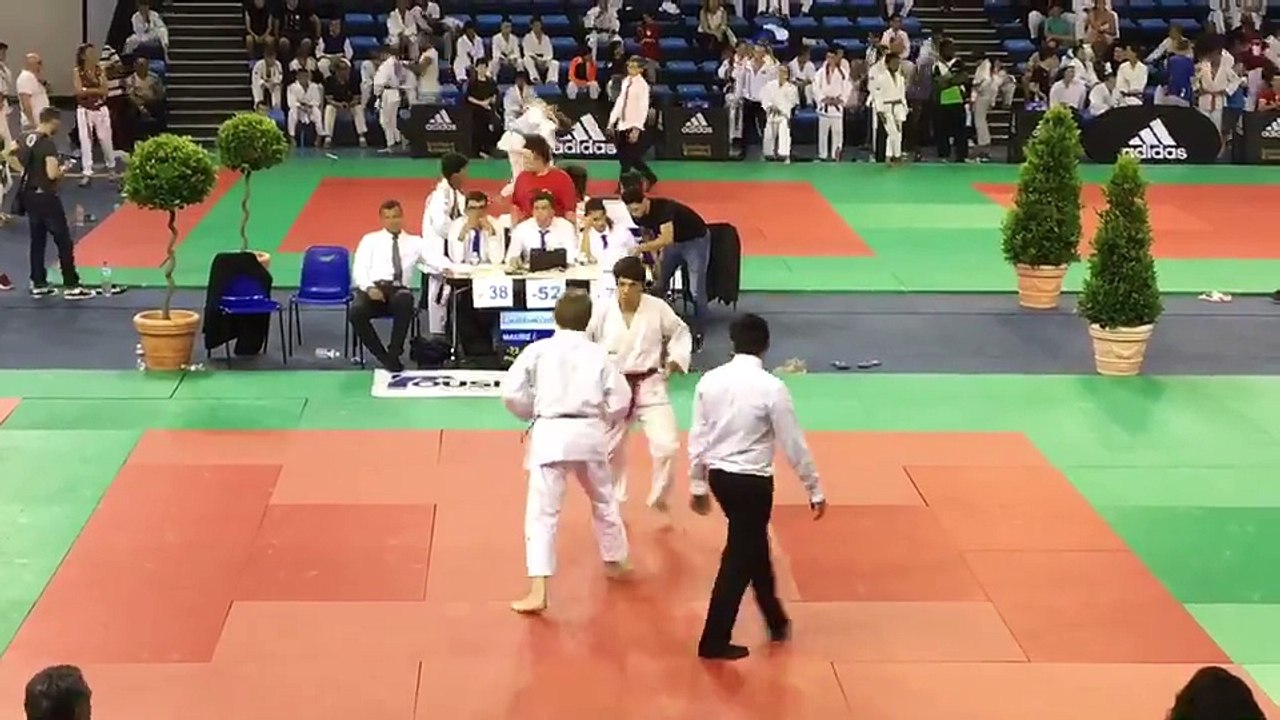 Tournoi international de Toulon le 3.6.17. Qualification de Léo
