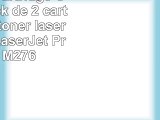 Prestige Cartridge CF210A  Pack de 2 cartuchos de tóner láser para HP LaserJet Pro 200