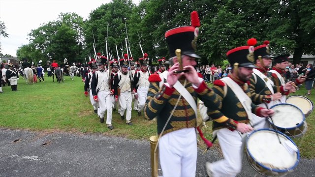 Ligny, reconstitution de la bataille de la ferme d’en bas
