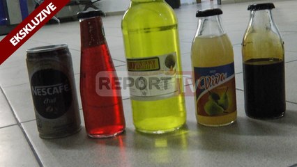 Report TV - Djathë bebe, vaj ulliri dhe birra  false, ja superblici në Tiranë