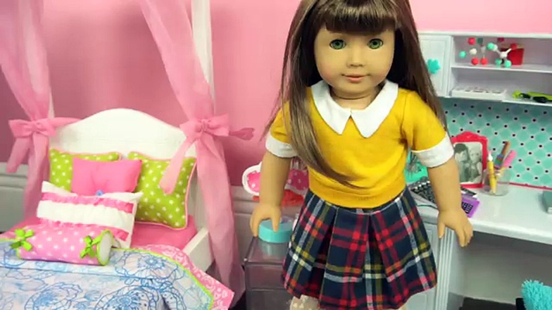rutina-de-mañana-para-la-escuela-con-muñeca -american-girl-historias-juguetes-de-titi - Vídeo Dailymotion
