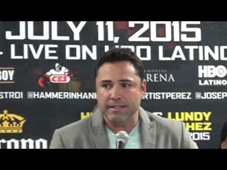 hank lundy vs mauricio herrera press conference - EsNews