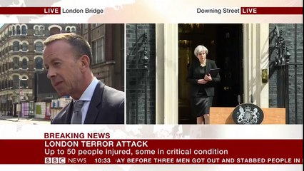 Prime Minister Theresa May Statment Following London Terror Attack 3rd June 2017