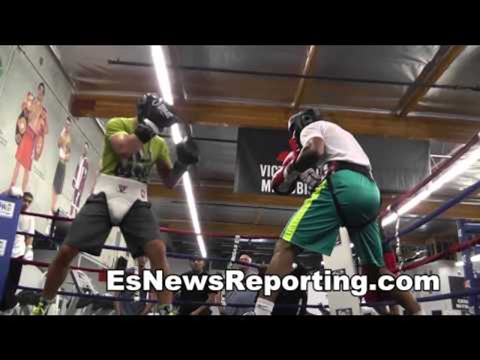 dulorme and egis sparring  - EsNews boxing