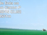 NTT 30 unidades XL Cartuchos de tinta compatible con Canon PGI520N CLI521N CLI521c