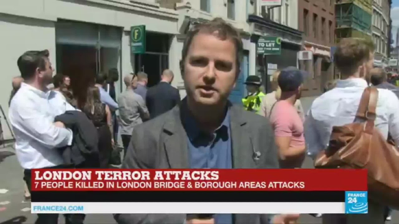 F24 correspondent Jonathan Walsh