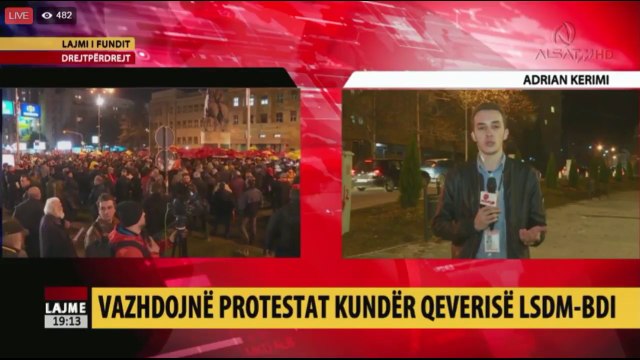 Vazhdojnë protestat kundër Qeverisë LSDM-BDI