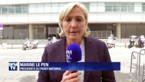 Londres: Marine Le Pen affirme avoir 