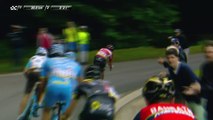Thomas De Gendt ne laisse pas un pois aux autres échappés / Thomas De Gendt getting two more polka dot points - Critérium du Dauphiné 2017