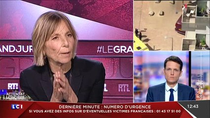 LCI coupe l'interview de Sarnez pour couvrir l'attentat de Londres