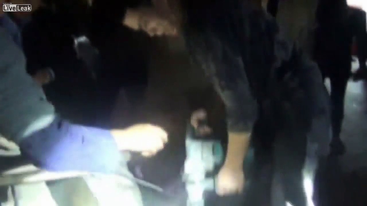 LiveLeak - Dog Rescued from Drain