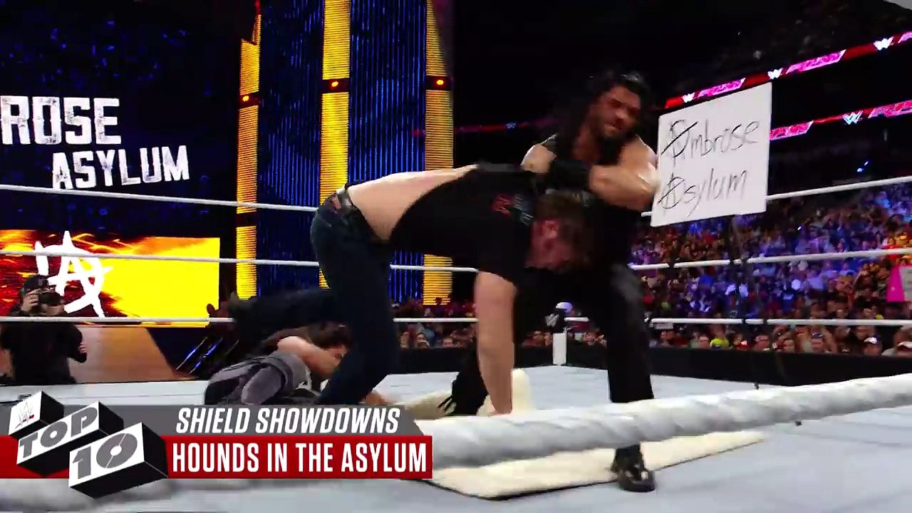 Greatest Shield showdowns: WWE Top 10