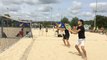 Tournoi international de beach tennis sur la plage de la Monnerie