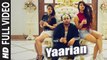 YAARIAN (Full Video) Harf Cheema Ft. Deep Jandu | New Punjabi Songs 2017 HD