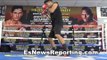 Jojo Diaz Working Out fights on herrera vs lundy card - EsNews boxing