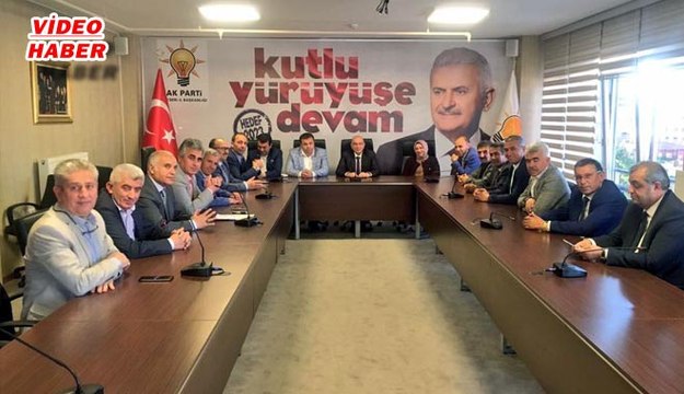 (4 Haziran 2017) Ak Parti Haziran Ayı İlçe Başkanları Toplantısı Yapıldı