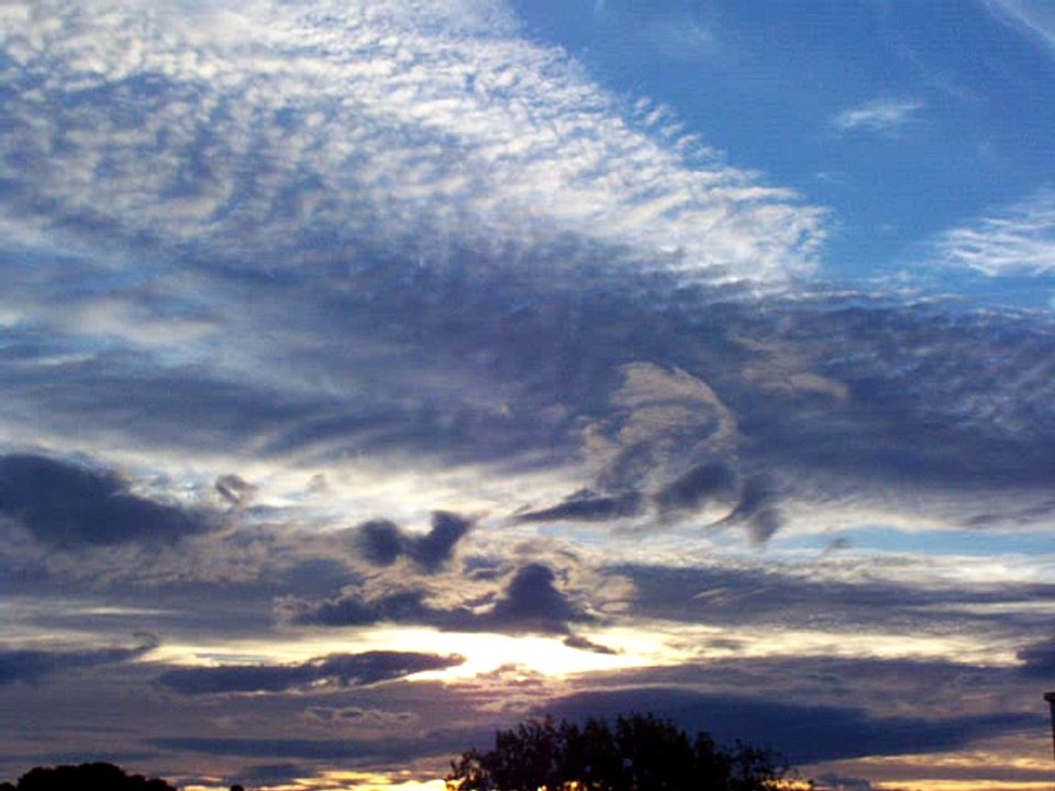 Ciel Coucher Soleil Bretagne 1