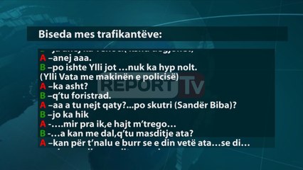 Report TV - Përgjimet për drogën, “Po Ylli jot more,a ka hyp nolt a jo”