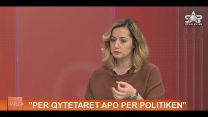 "PËR QYTETARET APO PËR POLITIKEN"