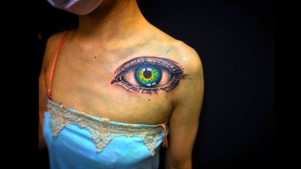 Super Realistic Eye Tattoos