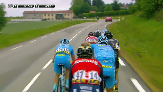 Summary - Stage 1 (Saint-Étienne / Saint-Étienne) - Critérium du Dauphiné 2017