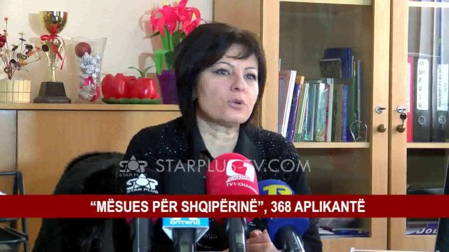 “MËSUES PËR SHQIPËRINË”, 368 APLIKANTË