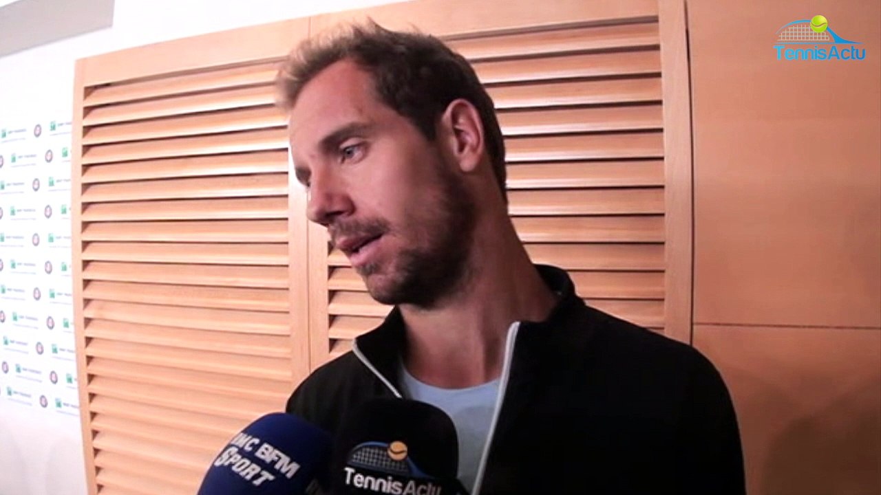 Roland-Garros 2017 - Richard Gasquet : "Gaël Monfils est toujours très dur à battre à Roland-Garros"