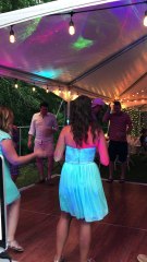 Party starting early before dark at #ShemarSteven2017 wedding in Lanexa VA