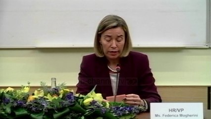 Mogherini në Tiranë: Lojërat politike bëjini në Kuvend - Top Channel Albania - News - Lajme