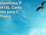 Pack de 2 XL TONER EXPERTE Compatibles PG540XL  CL541XL Cartuchos de Tinta para Canon