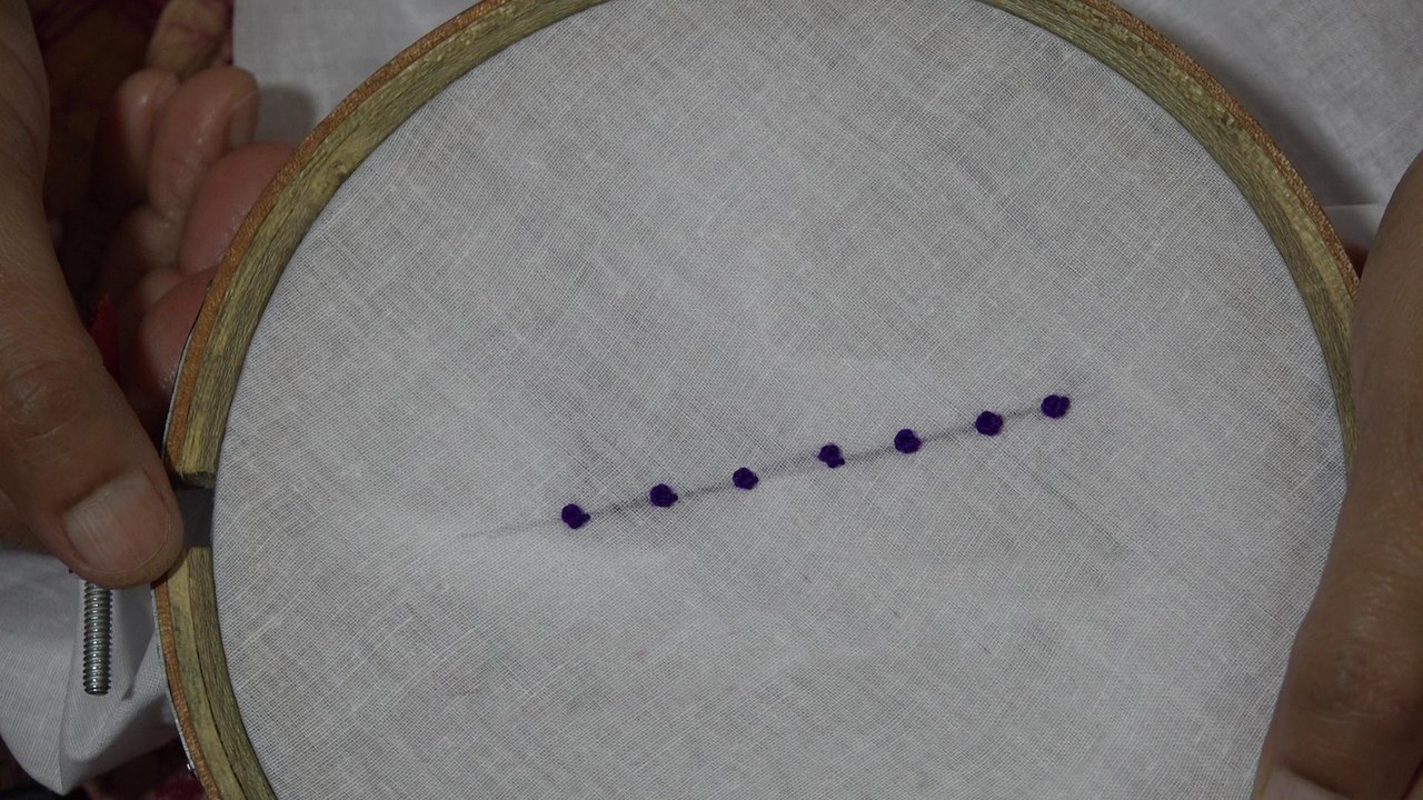 French Knots Stitch