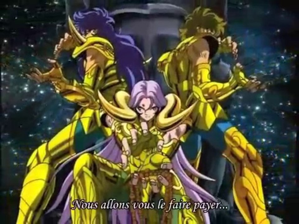 Une petite attaque des chevaliers d'or 