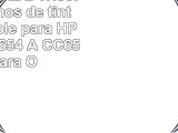 HWDID 901XL  2 Tricolor Cartuchos de tinta Compatible para HP 901 XL CC654 A CC656 A