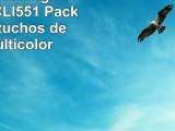 Prestige Cartridge 12x PGI550CLI551  Pack de 12 cartuchos de tinta multicolor