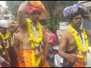 Challenging star Darshan leaves for Sabarimala Yathra