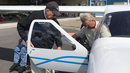 Le vétéran des rangers va survoler la pointe du Hoc
