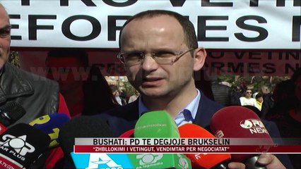 Bushati: PD të dëgjojë Brukselin - News, Lajme - Vizion Plus