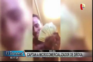 Narco presumía su dinero por Facebook Live hasta que llegó la Policía