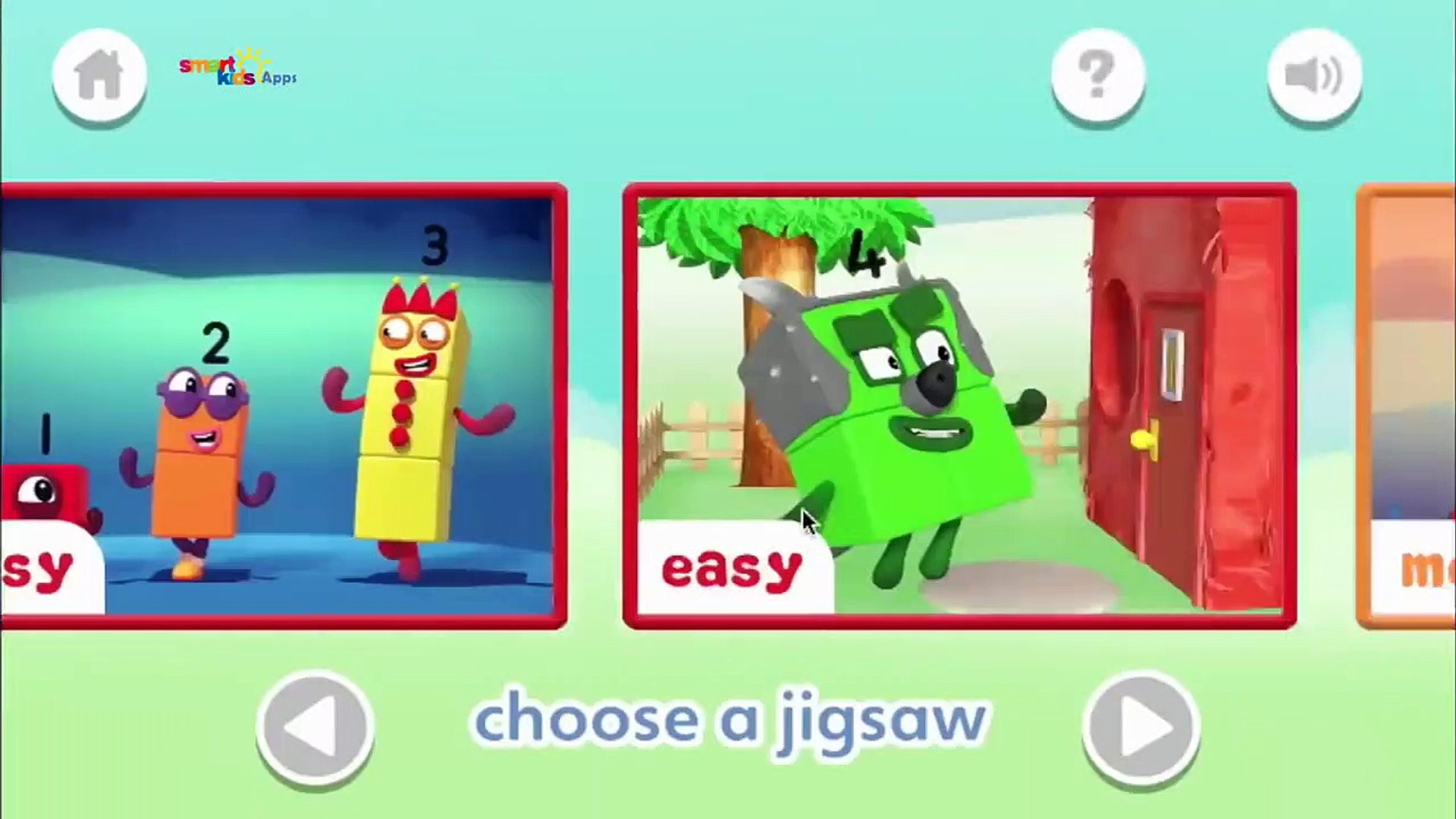 ⁣Numberblocks Puzzle - Educational Games for Toddlers Gameplay