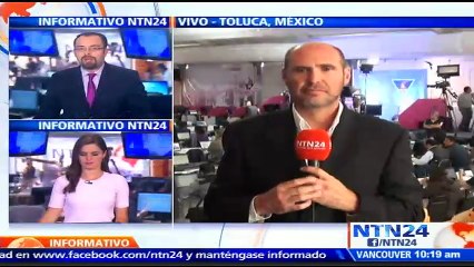 下载视频: Cobertura NTN24 | Jornada electoral en México para elegir a los gobernadores del estado de México, Coahuila y Veracruz