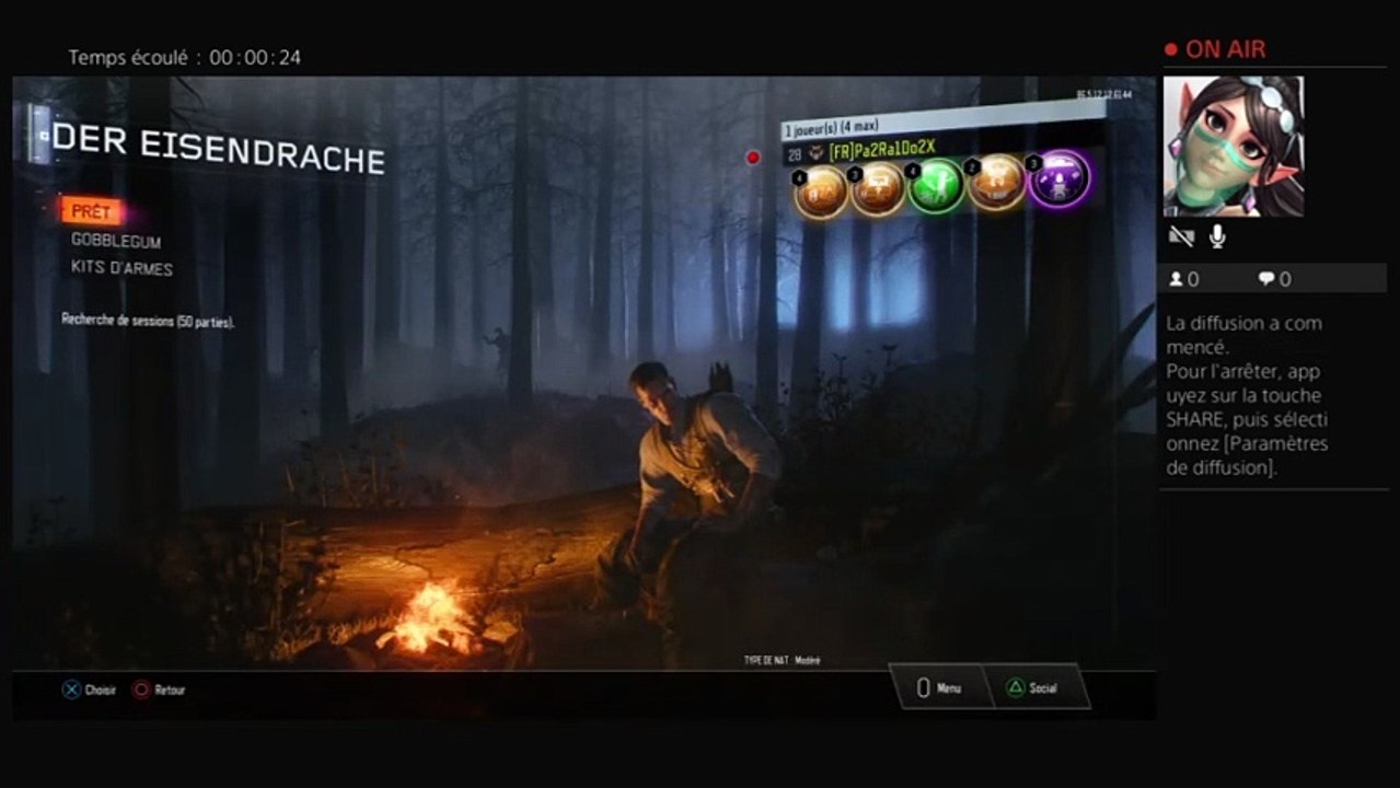 Diffusion PS4 en direct de Pa2Ra1Do2X