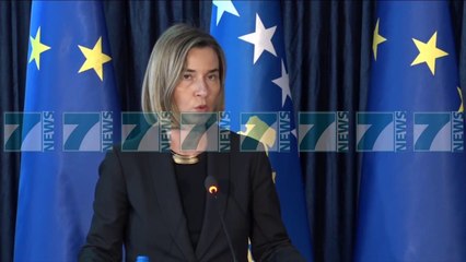 MOGHERINI NE KOSOVE “VETEM DEMARKACIONI I ÇLIRON VIZAT” - News, Lajme - Kanali 8
