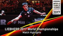 2017 World Championships Highlights I Ma Long vs Chuang Chih-Yuan (R16)
