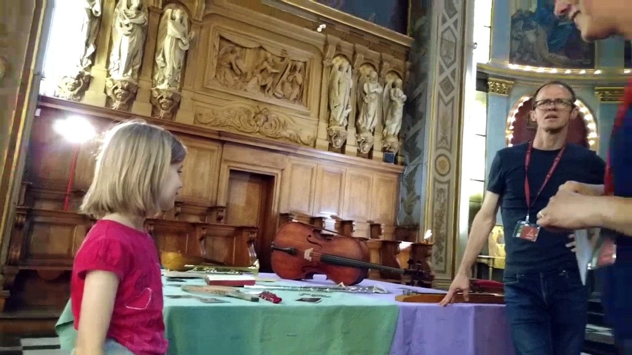 La découverte des instruments