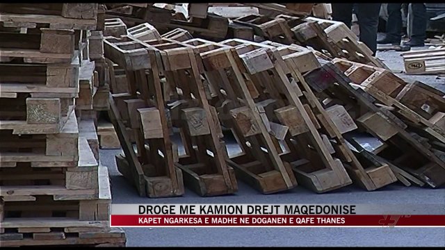 Drogë me kamion drejt Maqedonisë, prangoset shoferi - News, Lajme - Vizion Plus