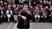 Report TV - Basha: Rama të vijë në çadër të firmosim qeverinë teknike