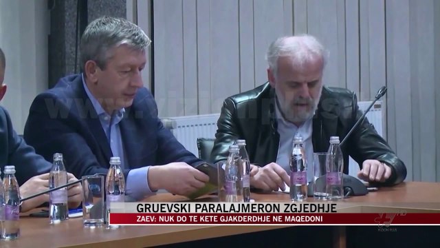 Gruevski: Qytetarët të vendosin në zgjedhje për platformën shqiptare - News, Lajme - Vizion Plus